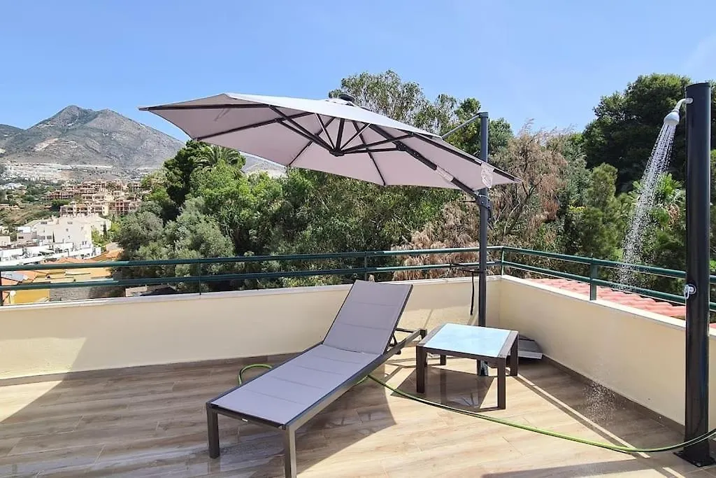 Luxury Penthouse With Sea&Mountain Views & Hot Tub - Tranquility & Rest Apartman Benalmádena
